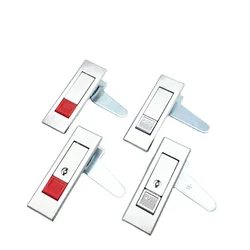 MS603 Zinc Alloy Fireproof Lock Hydrant Door Lock Machine Box Flat Lock Hardware Lock Accessories Distribution Box Lock