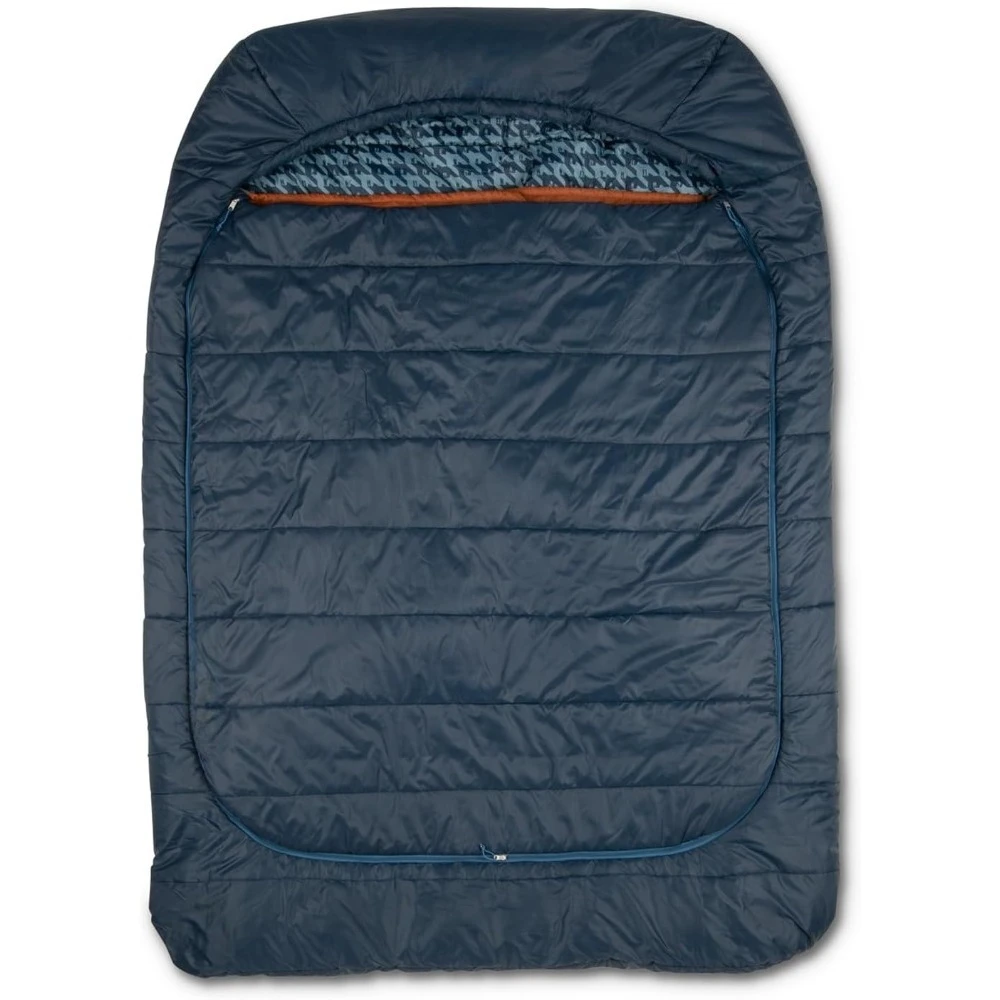 Tru.Comfort Saco de dormir doble ancho de 20 grados – Saco de dormir sintético para acampar para dos personas para parejas y familiares - Gran oferta