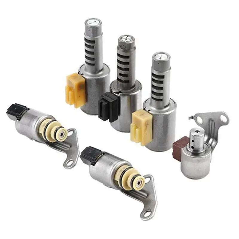 

6Pcs/Set U540E Shift Solenoid Valve Gear Box Solenoid Valve For Toyota Vios A4LB1 Spare Parts Accessories