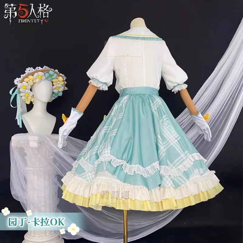 

Identity V Gardener Emma Woods Cosplay Costume Anime Party Role Play Halloween Outfits for Woman HCos 1/3 Delusion