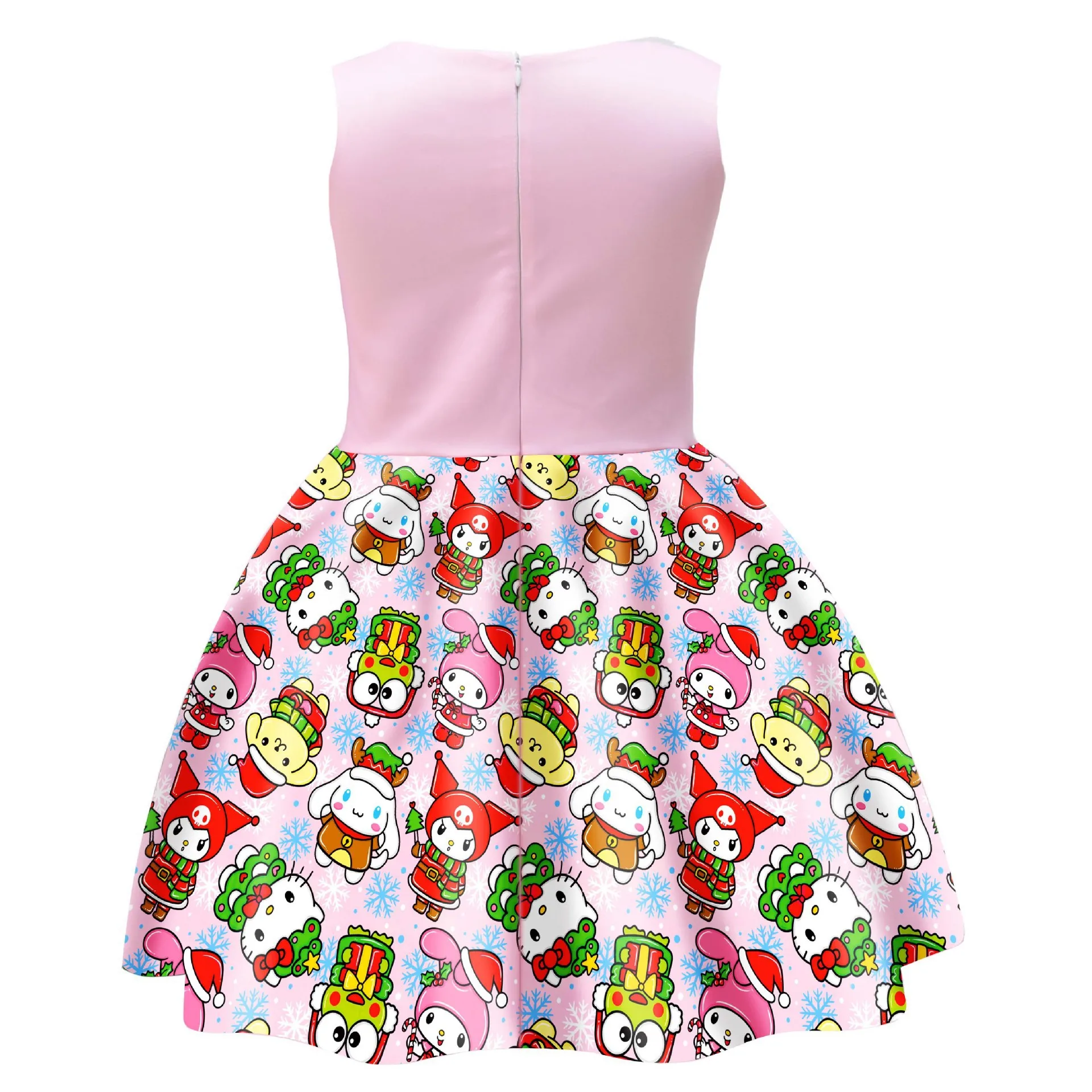 Anime Cartoon Halloween Natale Bambini Abiti eleganti Costume cosplay Ragazze Outfit Uniforme Abiti da festa di carnevale