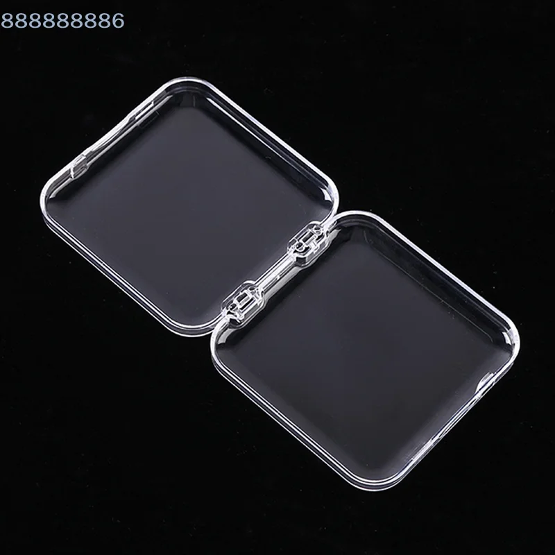 

[B]Nail High-end Storage Jewelry Necklace Display Gift Box 1 Piece New Style Nail Art Storage Box Transparent Packaging Box