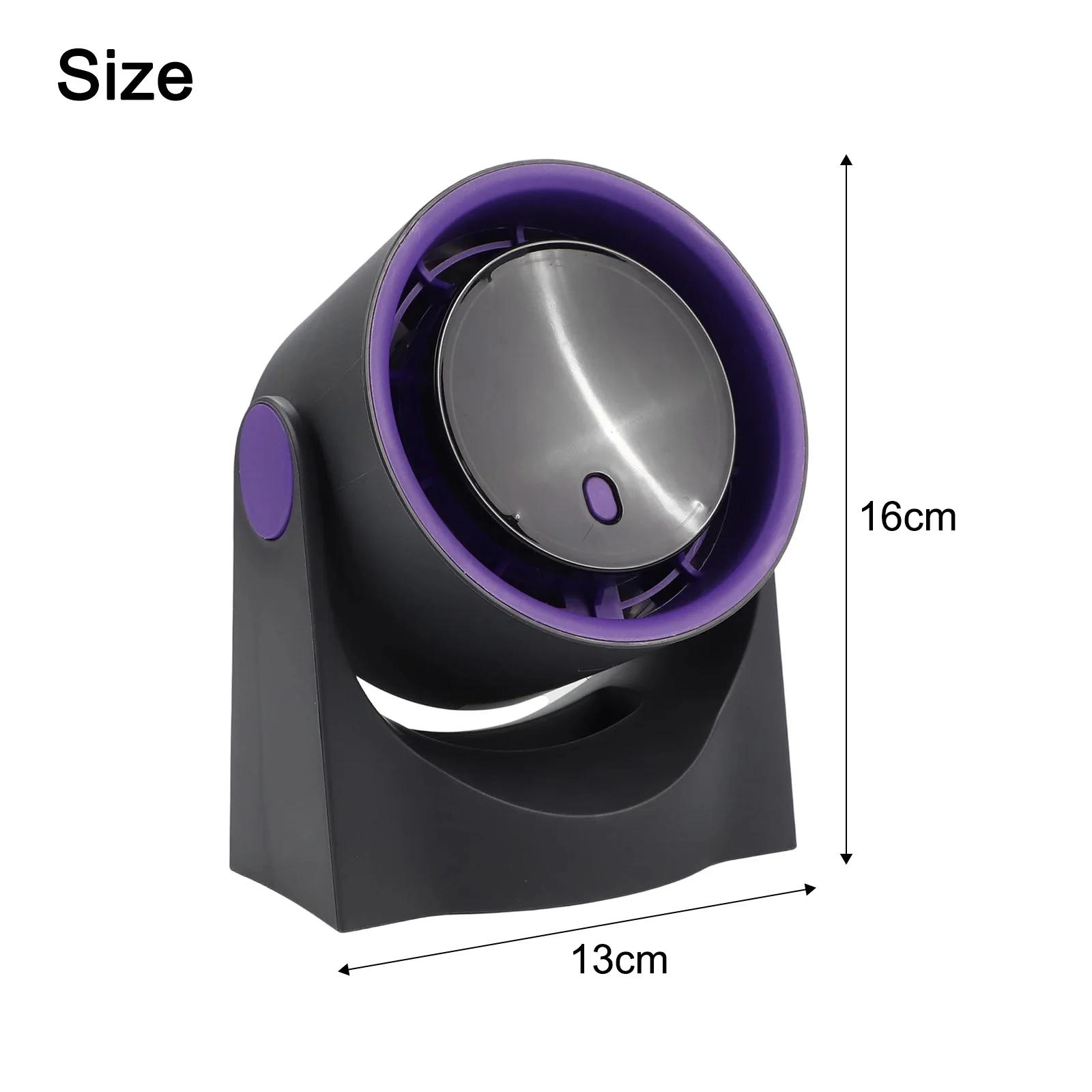 

Портативный безлопастной вентилятор гладкого дизайна с возможностью зарядки через USB и 100-скоростными вариантами для индивидуального комфорта