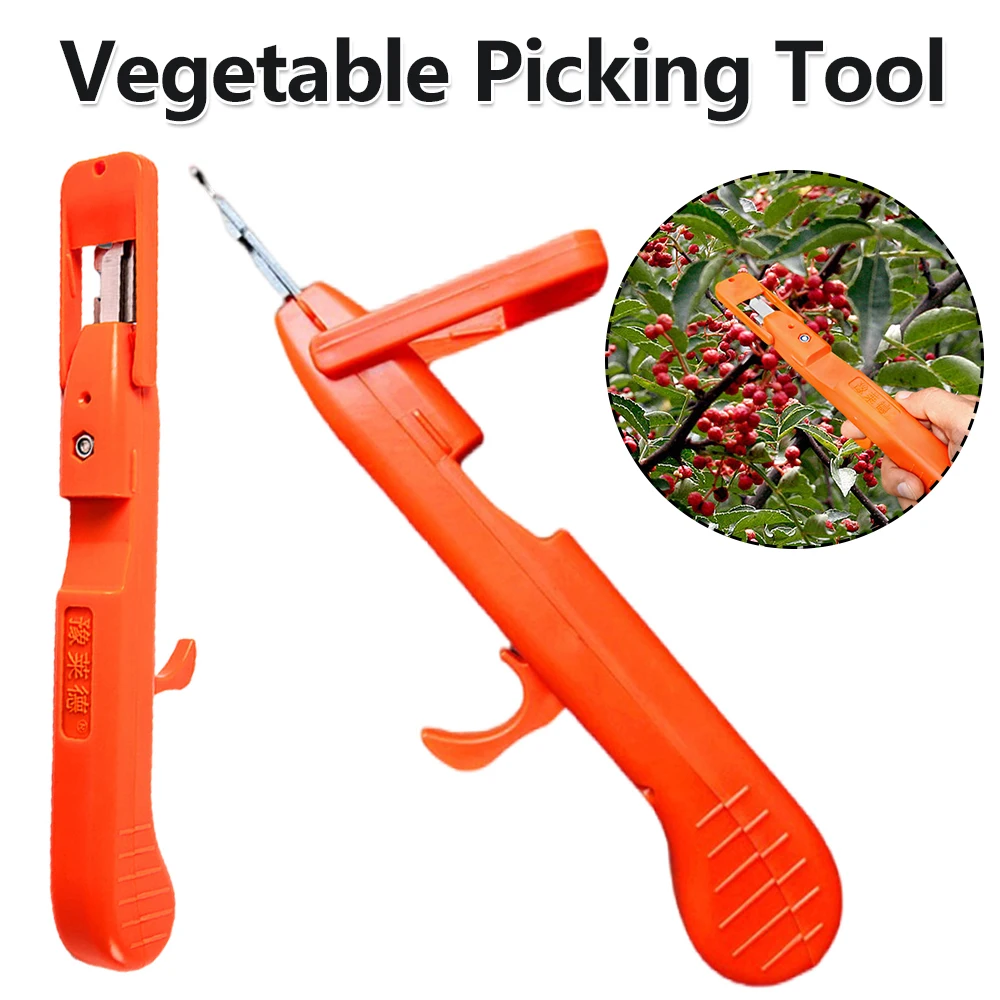 

Vegetable Picking Tool Multifunctional Small Fruit Picking Trimmer Ergonomic Pepper Flower Branch Scissors for Small Fruit