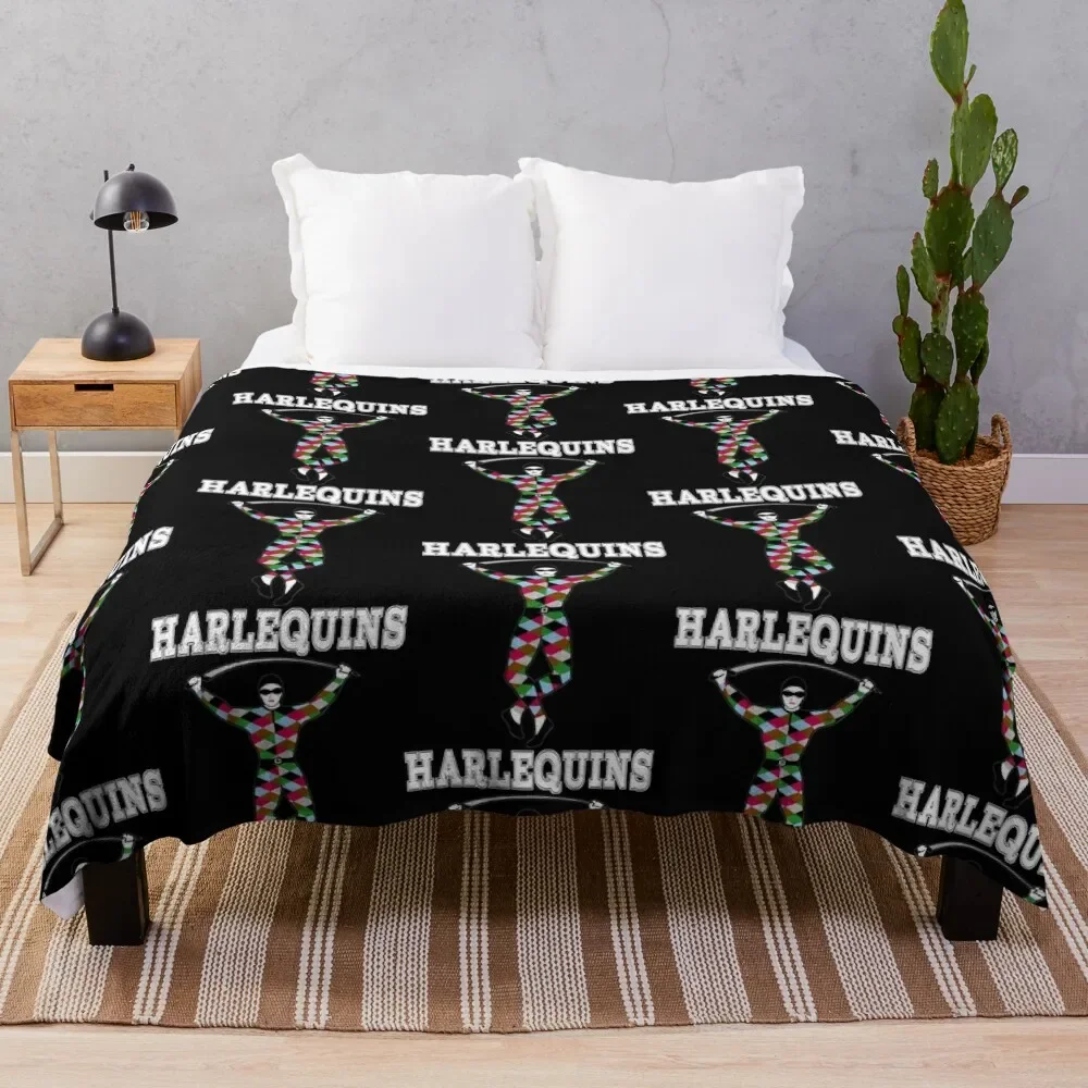 

Harlequins rugby football harlequins Throw Blanket Furrys Luxury Brand Blankets