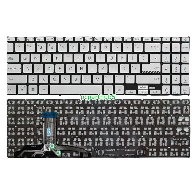 US Laptop Keyboard for ASUS Vivobook X1502Z D1502IA X1605ZA 0KN1-GT2JP1222325020006