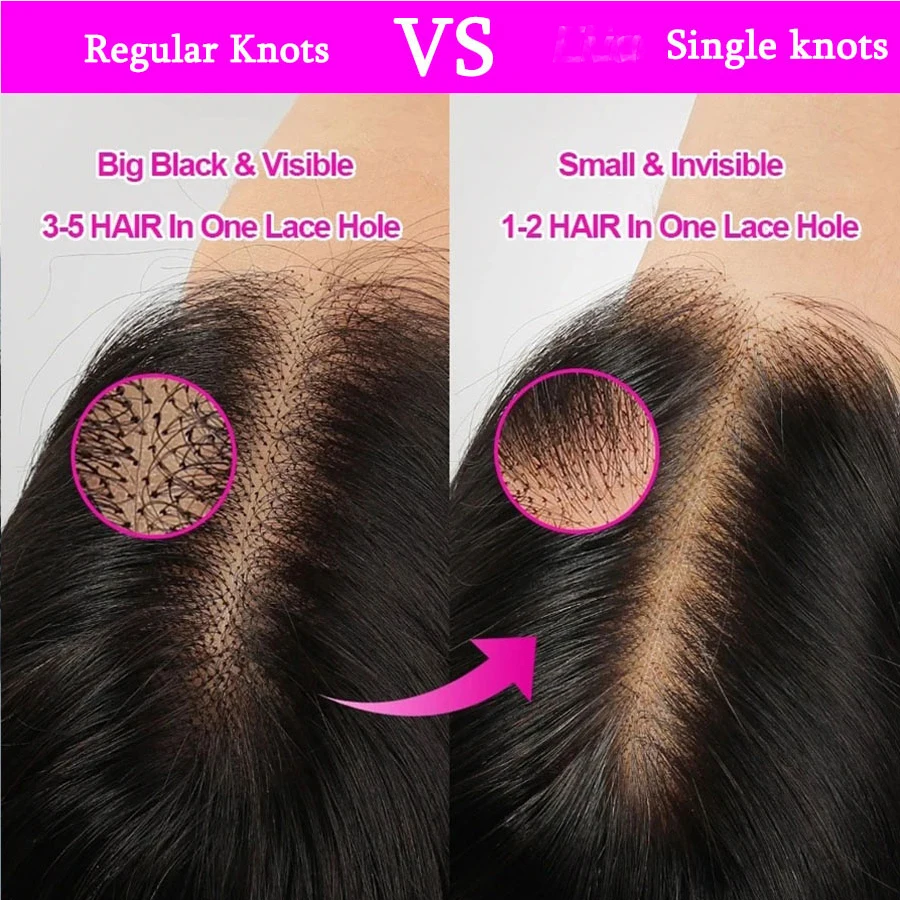 Simpul Tunggal 2X6 HD Penutup Renda Frontal Rambut Manusia Perawan Brasil 13X4 Penutup HD Kulit Meleleh Sebelum Dipetik Penutup Renda HD Saja