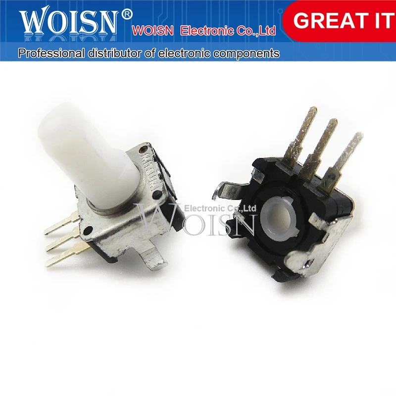 10PCS EC09 type encoder audio potentiometer volume encoder 24 positioning number 24 pulses