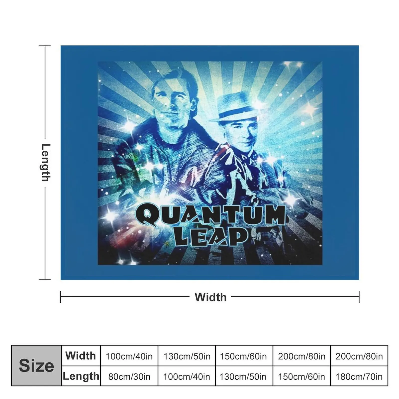 Quantum Leap Throw Blanket Custom For Decorative Sofa Hairys Blankets