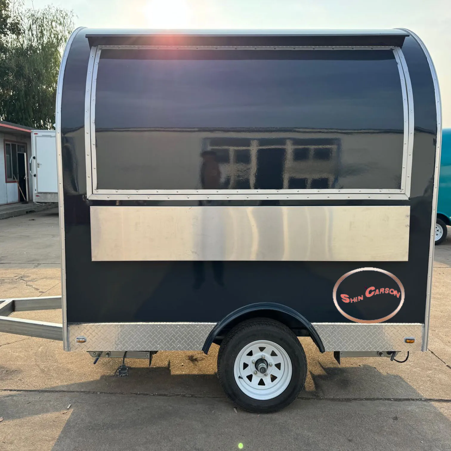 Mobile Food Truck Pizza Barbecue Coffee Cart Ice Cream Trailer - Franchised Restaurant Business Vehicle