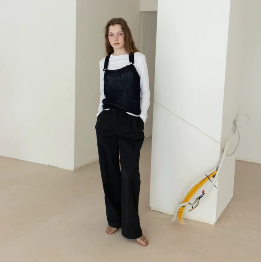 Pantalones informales de pierna recta adelgazantes con cintura ajustable para mujer, pantalones largos ligeros y holgados de Color, Qui very