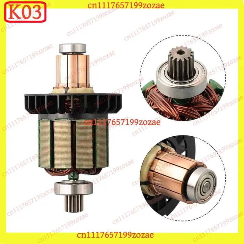 k03 Carbon Brush Holder 619380-9 619583-5 For DDF482 DHP482 Replacement Parts Power Tool Accessories Universal