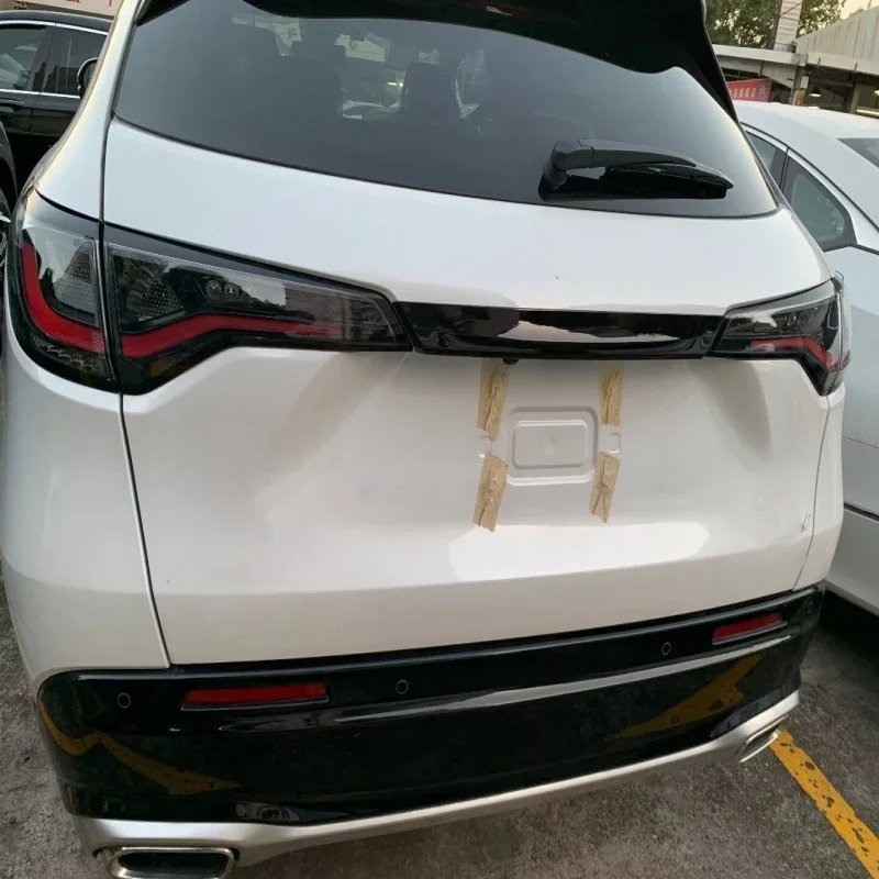 For Honda ZR-V ZR V ZRV 2022 2023 ABS Rear Trunk Lid Cover Protective Strips Tailgate rear Boot Anti-Scratch Strip  Accessories