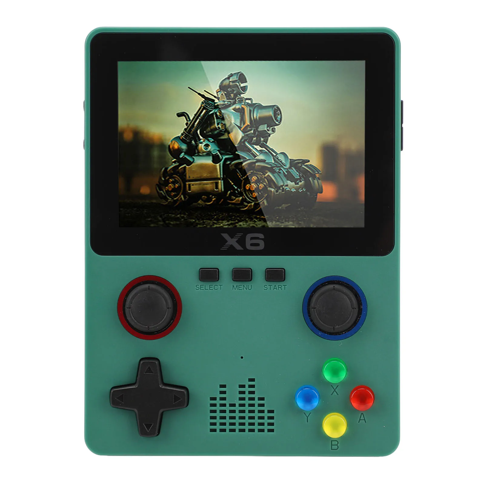 

Portable Game Console 3.5 Inch HD Display Backside RL Key Handheld Game Console Joystick Supports Two Players for Leisure