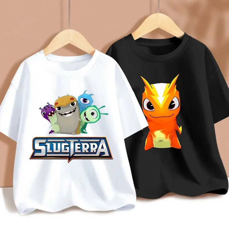 

Детская футболка Slugterra, милый пуловер с мультяшным принтом, осень-зима, теплая удобная повседневная одежда, топы, детские подарки на день рождения
