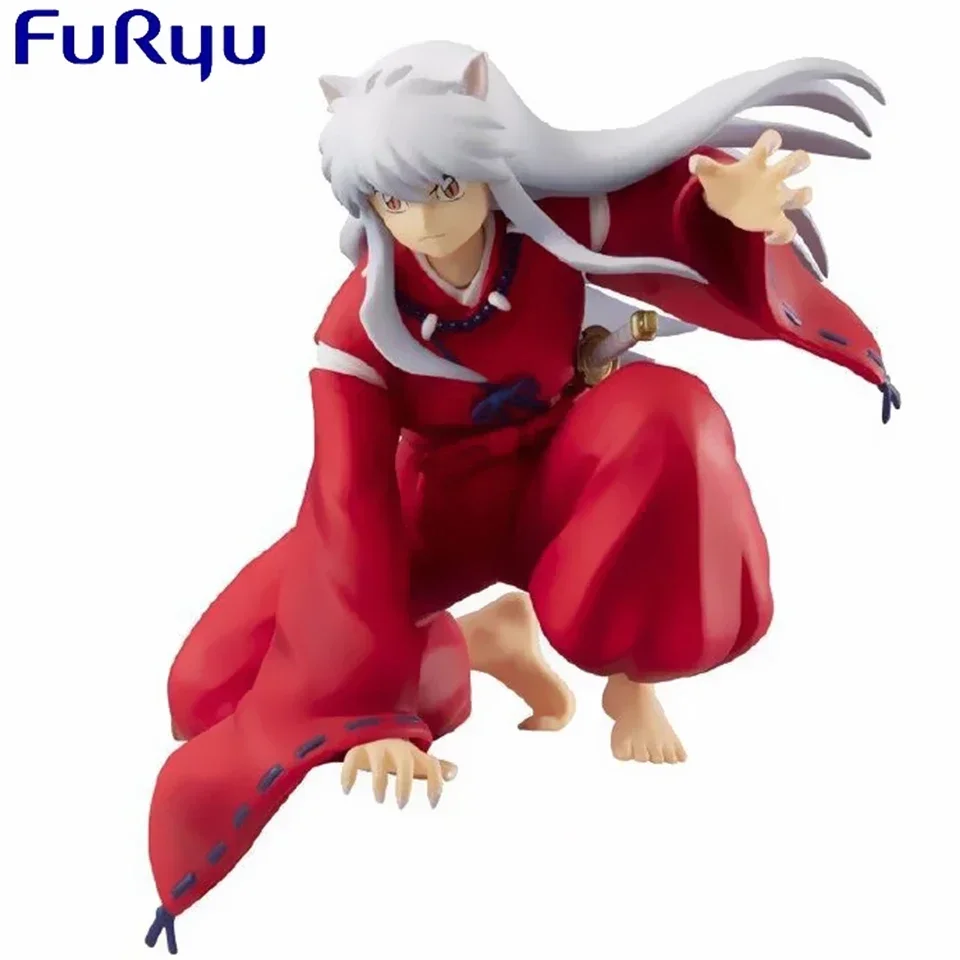 

В наличии оригинальная фигурка Furyu 13 см InuYasha аниме с лапшой, стопорная фигурка Sengoku Otogi Zoshi, экшн-фигурка, Коллекционная модель куклы, игрушки