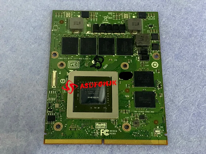 

Used GTX 770M GTX770M 3G DDR5 HW6C9 D3XJC N14E-GS-A1 Video Graphic VGA Card For Dell M17X R2 R3 R4 R5 M18X R1 R2 100% TESED OK