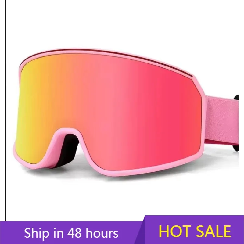 

POWER LEAP 2025 New Hot Sale Outdoor Sports Eyewear for Adults 5107 Double-Layer Anti-Fog Ski Goggles Sand-Proof for Skiing