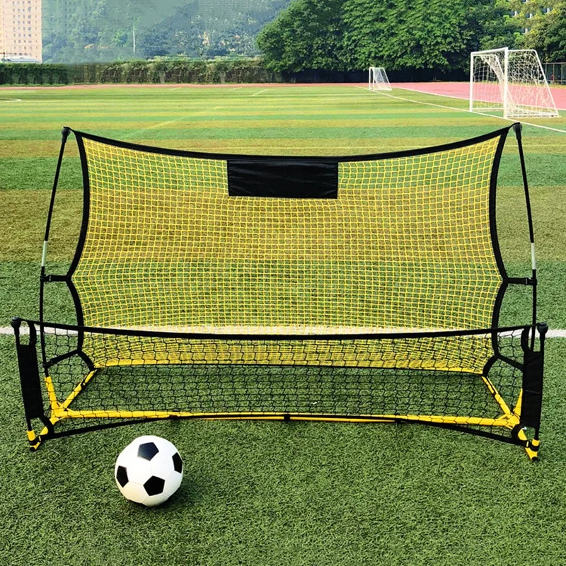 

Double Sided Soccer Rebounder Net Children Youth Soccer Practice Training Net Large Portable Elastic Rebound Football Net