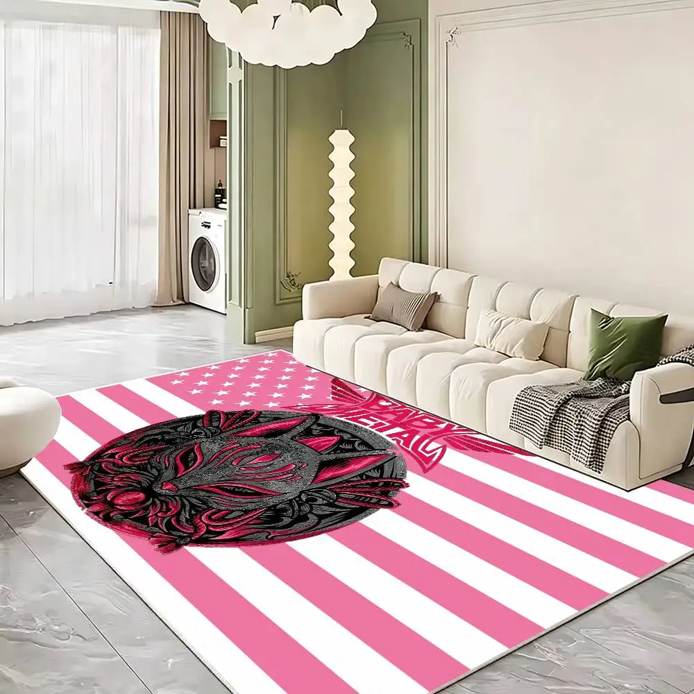B-baby M-metal BAND Floor Mat Rugs Soft Bedroom Floor Anti-skid Household Carpets