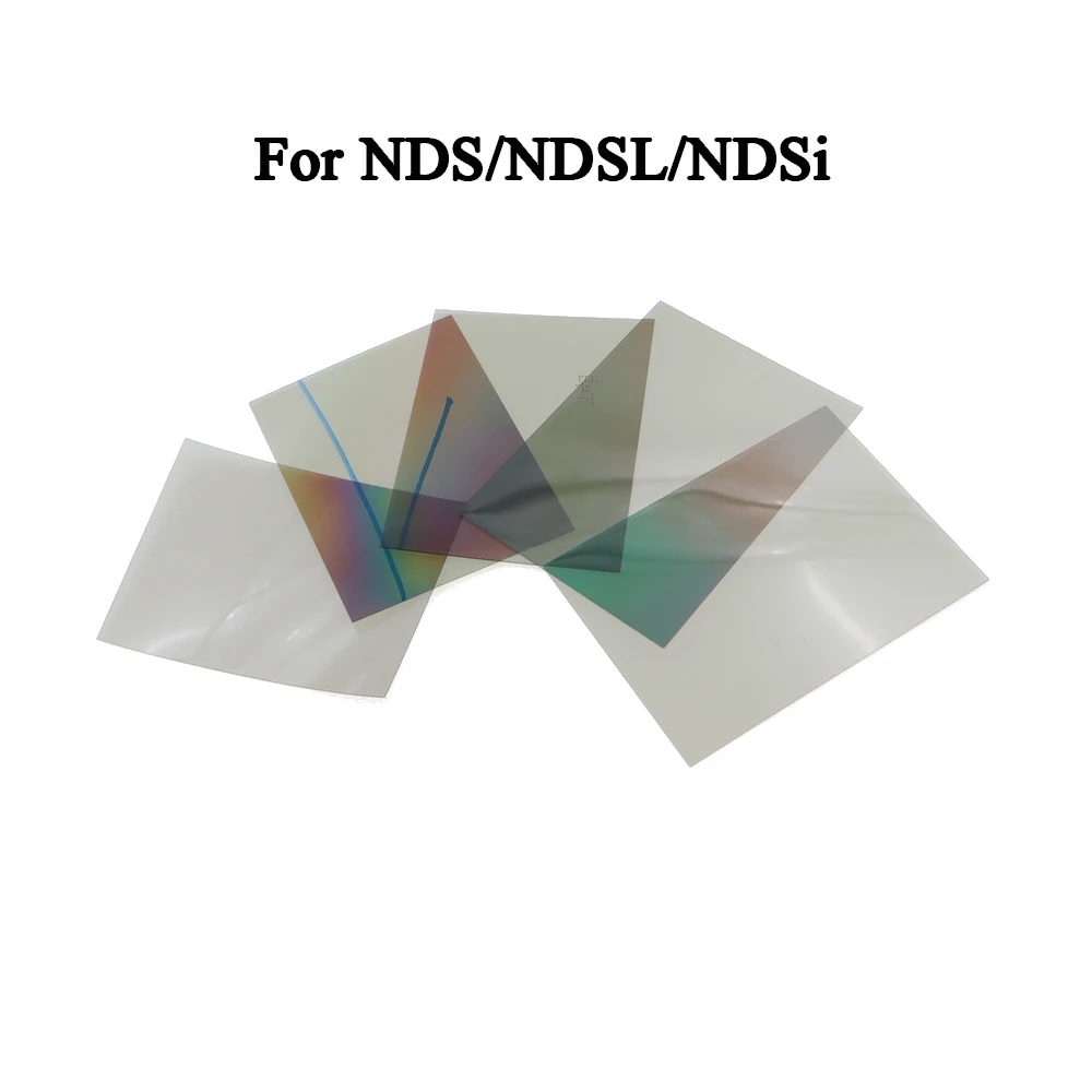 For GB GBP Polarized Polarizer Filter Film Sheet For GBA GBC NDS NDSi NDSL NGP WSC Backlit Screen Modify Part Polarizing Film