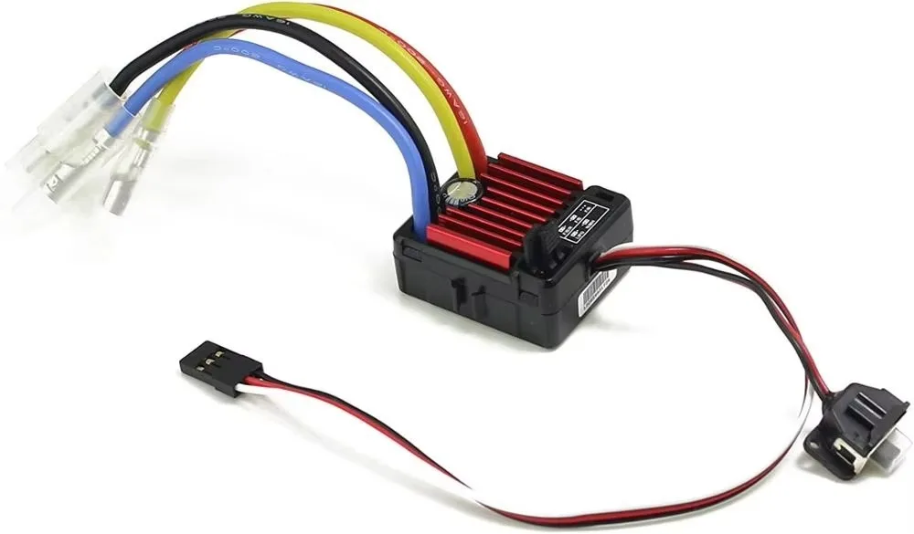 SmCpHobbyWing QuicRun 1060 60A 80A Car ESC 1/10 Waterproof Brushed Electronic Speed Controller Hobbywing Program Card