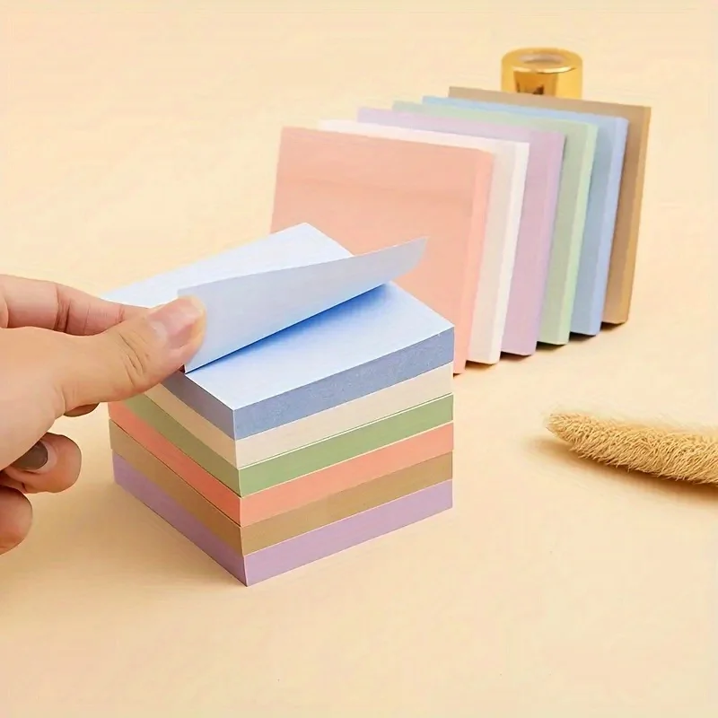 1 st/3 stks 100 Vellen Morandi Sticky notes Pads Posits Briefpapier Papier Stickers Geplaatst Het Memo Notepad Notebook school Kantoor