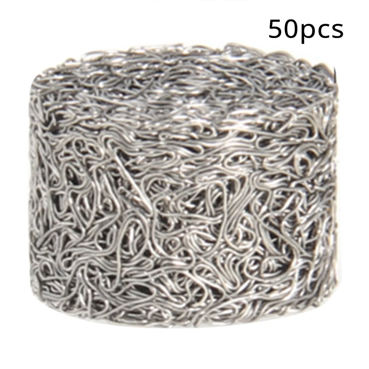 BAAQ 5 Grams Foam Mesh Filters Stainless Steel Tablet Replacement Filter Generator Accessories 50 Pcs