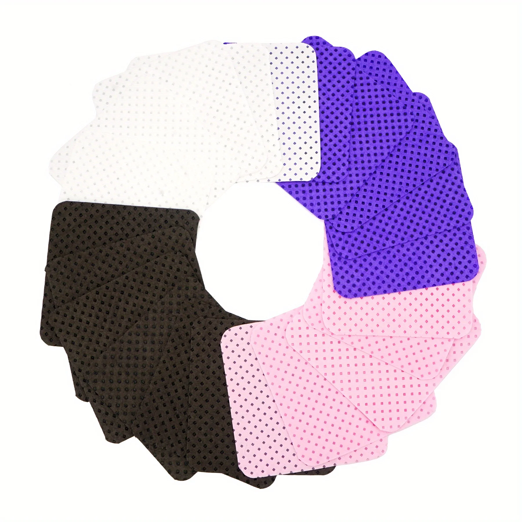 100-1080 قطعة خالية من الوبر مسمار مناديل مسمار الفن مزيل طلاء الأظافر رمش تمديد الغراء مناديل التنظيف ماصة لينة إزالة مانيكير