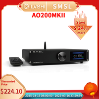 SMSL AO200 MK2 Audio Sound Amplifier AO200 MKII MA5332MS Chip Digital AMP High Resolution Power Amplifier Bluetooth 5.0 160Wx2