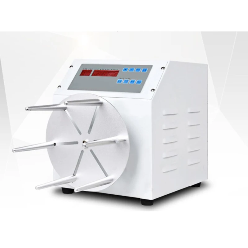 

Полуавтоматический намоточный станок 120/400/750 Вт для проводов диаметром до 5 мм, длиной до 10 м, для USB-кабелей, телефонных линий, кабелей питания AC/DC