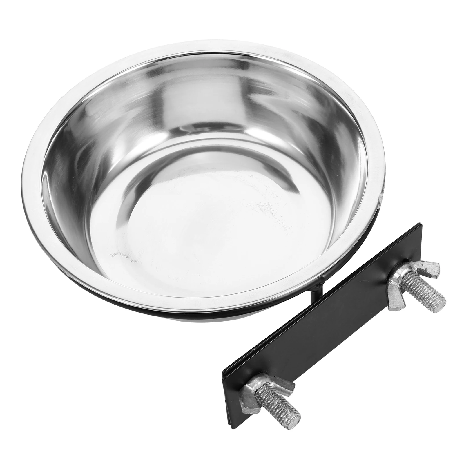

Hanging Food Water Cat Dog Cage Attached Anti-Overturn Wear-Resistant Pet Bowl For Birds Hamsters Cage Hanging Puppy Kitten