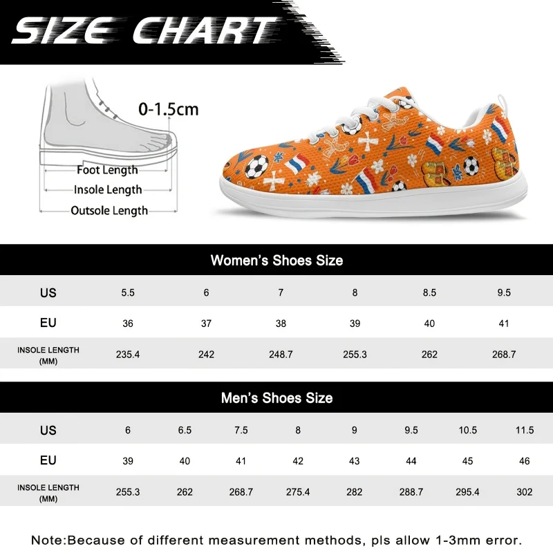 Women's and Men's Red, White, and Blue Striped Windmill Football Fun Print Casual Mesh Shoes All-season lace-up soft-soled non-s view 5