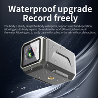 Ultra high definition 4K portable waterproof helmet outdoor sports mini camera, wireless hotspot WiFi camera, bicycle recorder