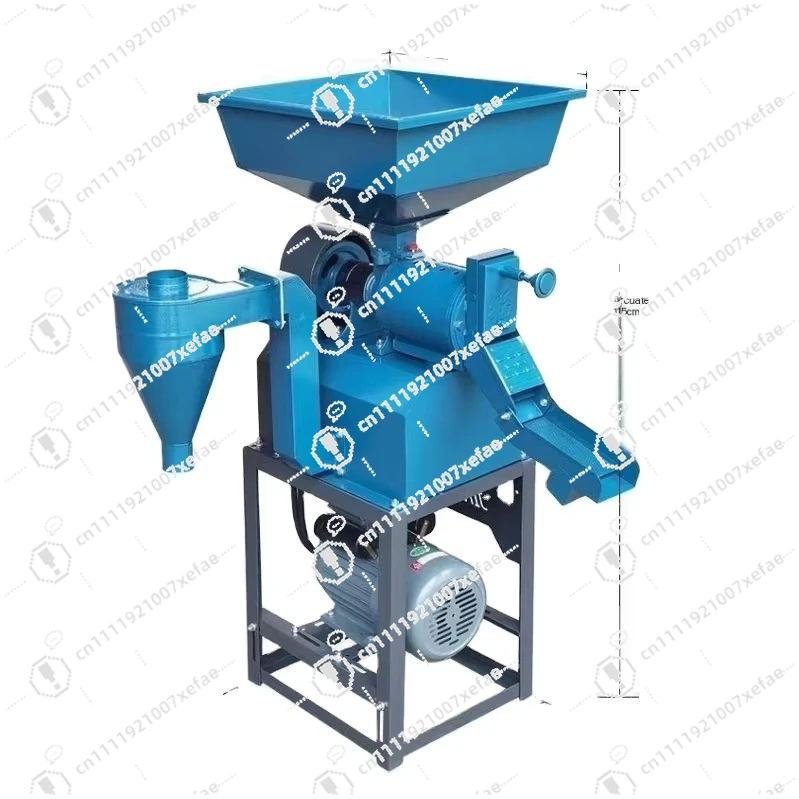 Key Machinery High-capacity Rice Milling Machine New Commercial Household Agricultural Rice Milling Machine Motor Engine Core
