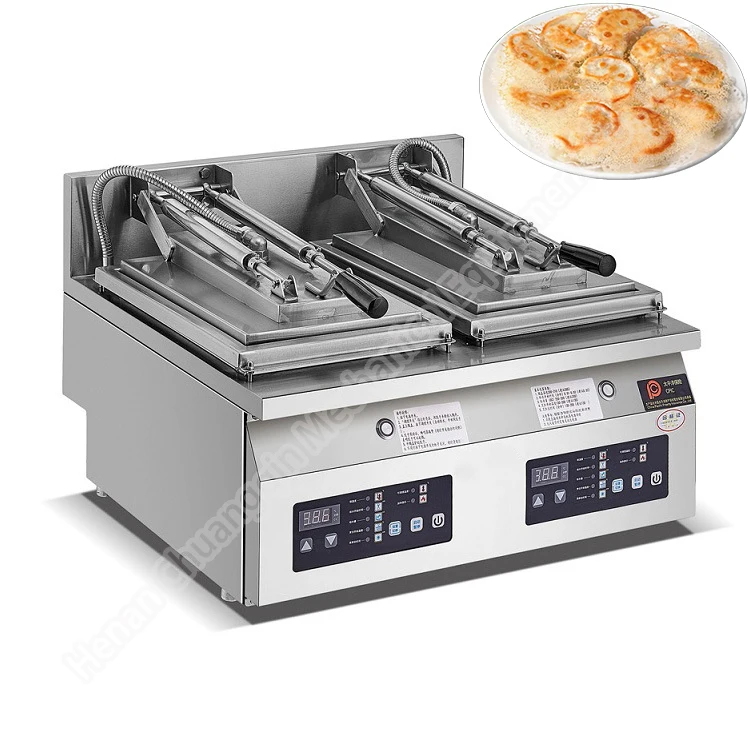 

Gyoza Machine Automatic Gyoza Cooking Machine Gyoza Dumpling Frying Machine for Restaurant