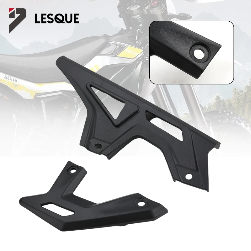 

LESQUE Pit Dirt Bike Chain Guard Shield Cover Sprocket Shell Wheel Fender Mudguards For Ultra Bee UltraBee Electric Motocross