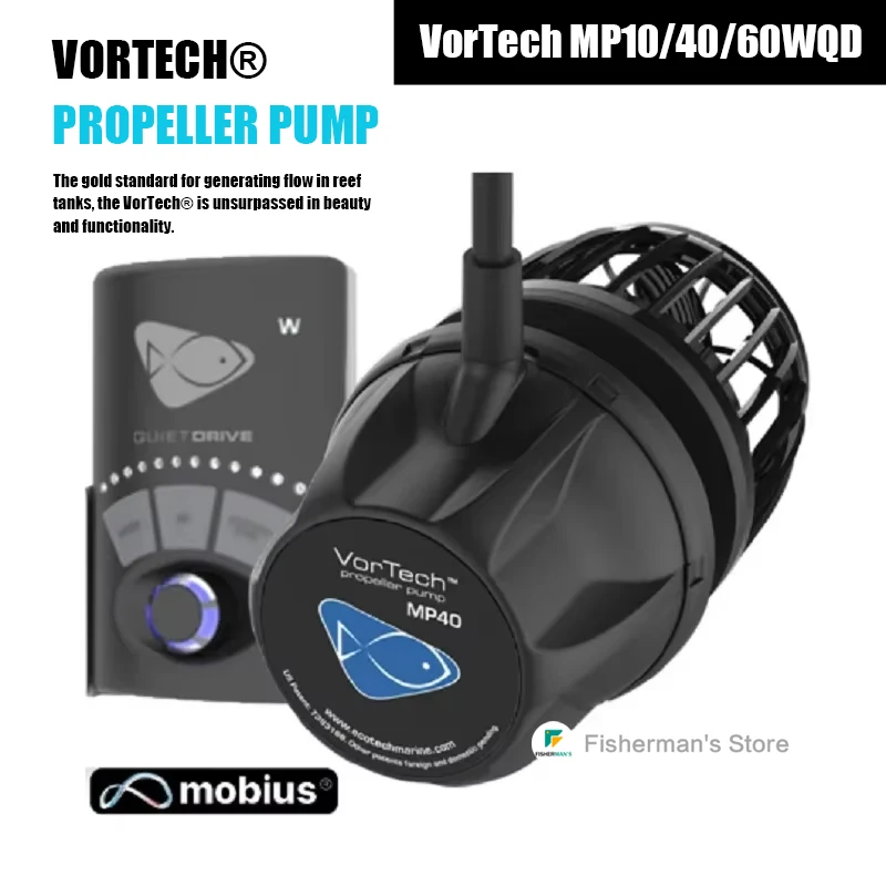 EcoTech-Marine VORTECH Wave Maker Pump, Sine Wave Tech Wavemaker, MOBIUS READY STOCK, MP10mQD, MP40mQD, MP60mQD, MOBIUS READY