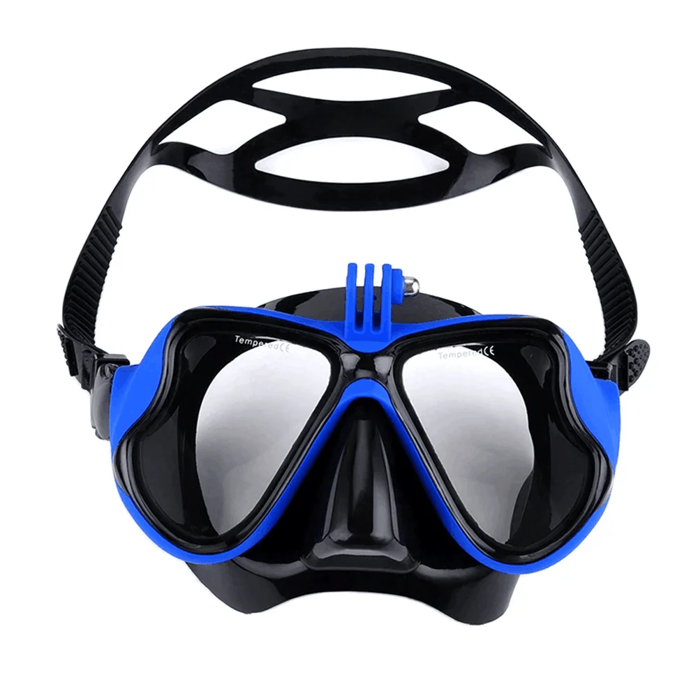 Professional Underwater Mask Camera Diving Mask Swimming Goggles Snorkel Scuba Diving Camera Holder For GoPro