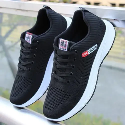 Men Casual Shoe Types men s Breathable Mesh Casual Sports Shoes 2022 Comfortable Lace up Sneakers