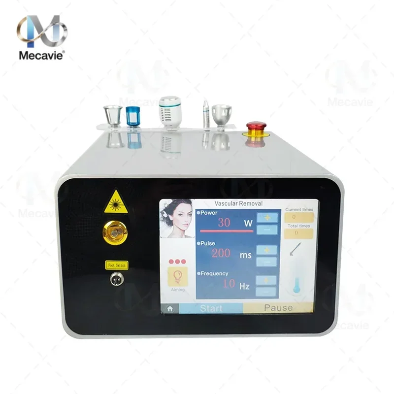 

Лазерный диодный аппарат Mecavie 980 нм 4-в-1 (модель 2026 года) для удаления сосудистых звездочек и грибка ногтей, физиотерапии и омоложения кожи для салонов красоты