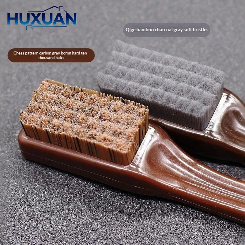 Multifunctional Handheld Scrub Brush Long Plastic Handle Soft Nylon Bristle Shoe Cleaning Brush For Sneaker Garment Bathroom