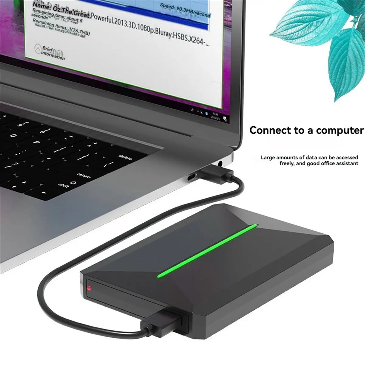 2026 New + USB3.1 2.5 Inch SSD Case Laptap External SSD/HDD Case for / Os/Linux