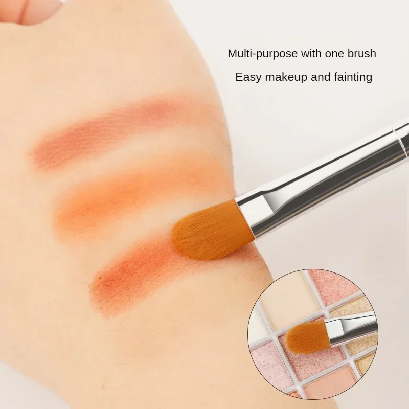 Afgeplat De Lijnborstel Ultradunne Liplijn Wenkbrauw Concealer Borstels Detail Concealer Make-Up Tool Lip Wenkbrauw Contour De Lijnborstel