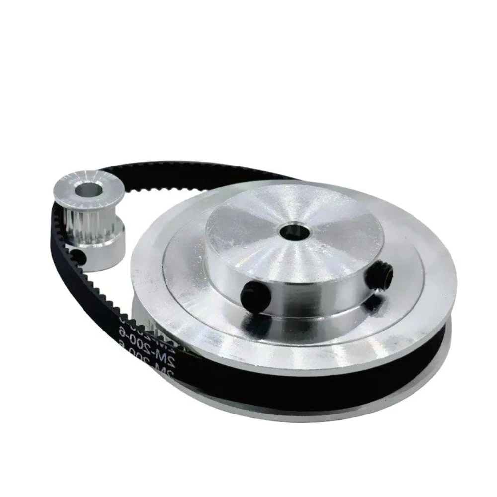 

GT2 2M 16&80 Teeth 1:5 Reduction Ratio 3D Printer Part Width 6/10mm Synchronous Wheel Belt 200/320/400/610mm 3.17/4/5/8/10/12mm