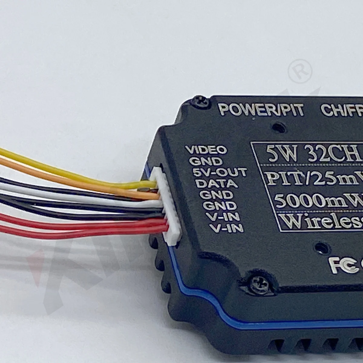 5W High-Power 1.3GHz 32CH 24.5g Ultra-Light FPV Transmitter for High-Speed Drone Racing - Long-Range, Low-Latency Image Transmis