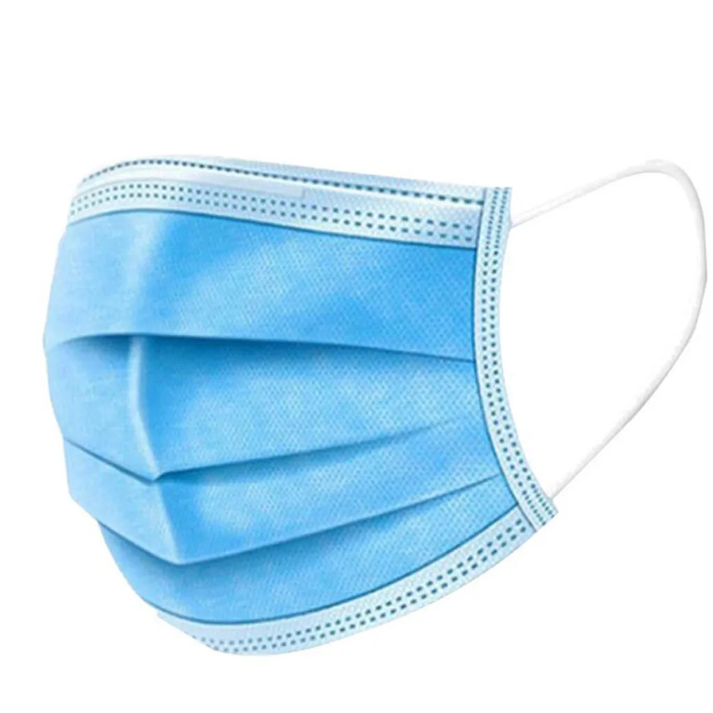 Purifying Face Mask Cover Mouth Filter Disposable Face Mask 50PC Mask Outdoor Dust-Proof Face Protective Mask Disposable Mask