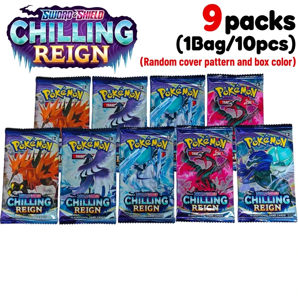 9 Packungen Pokémon TCG Mega Evolution-Pitch Black Booster Ascended Heroes Phantasmal Flames TCG Sammelkarten-Set – Detail 29