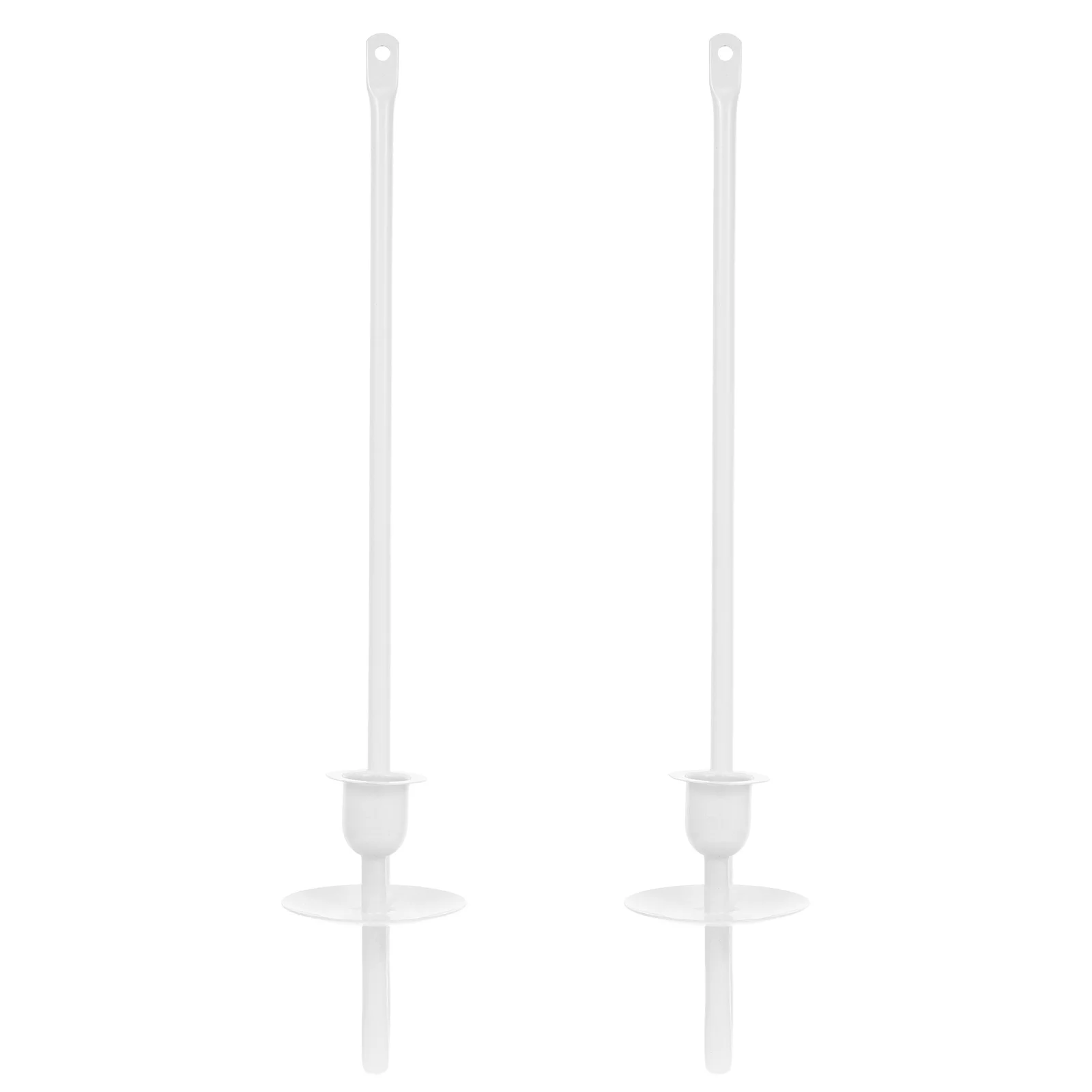 

2Pcs Wall Sconces Modern Black Metal Wall Mount Candlestick Holders Decorative Iron Art Pillar Stand for Living