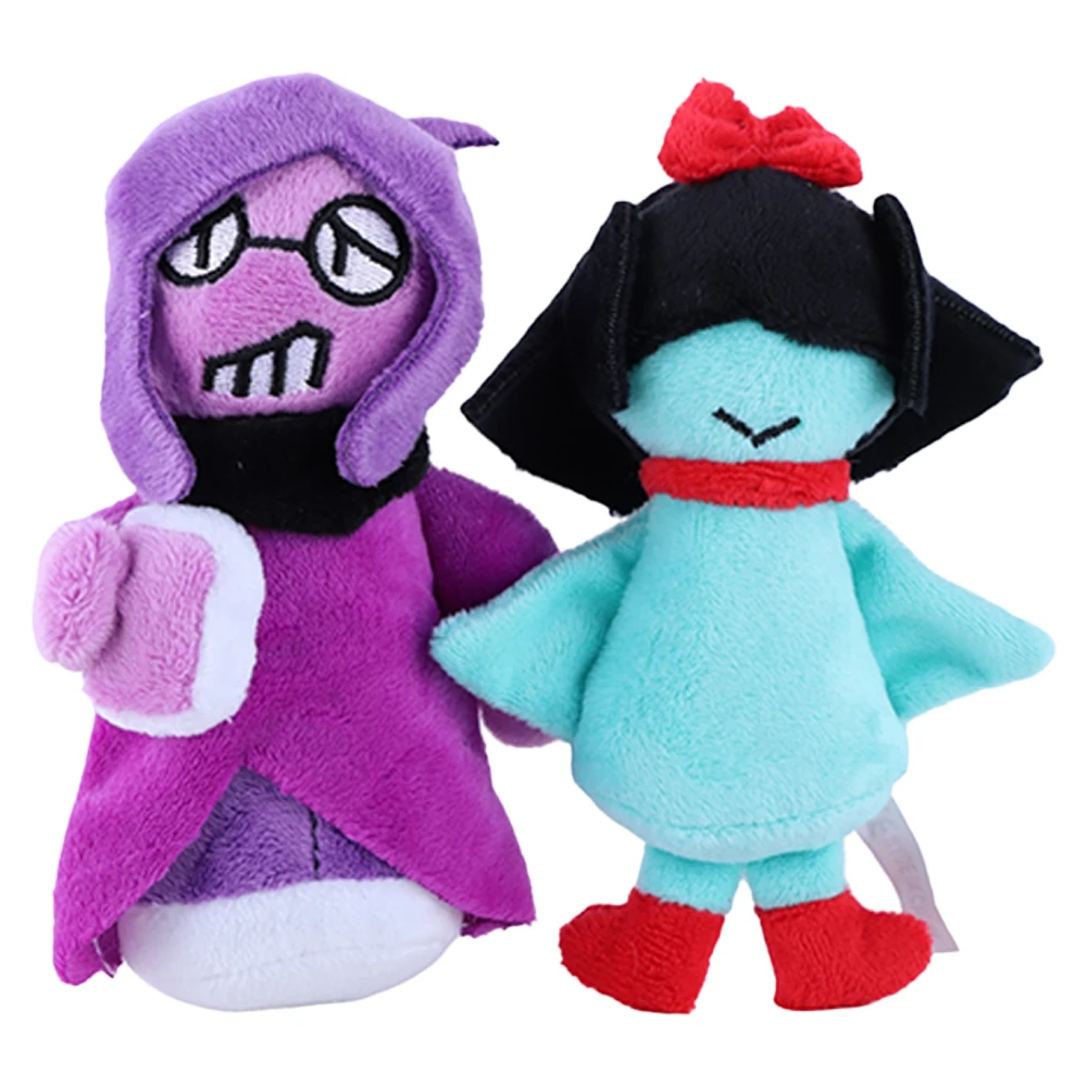 New Kawaii Plush Cartoon Game Anime Deltarune Aqua Plush Toys Game Character Seth Pendant Soft Plushie for Fans Birthday Gifts